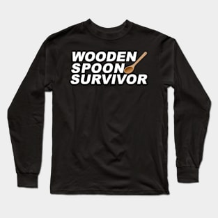 Wooden Spoon Survivor new Long Sleeve T-Shirt